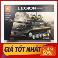 ✅FREESHIP 50K✅ Đồ Chơi Lego Xe Tăng Chiến Đấu Có 2 Lính 360 Chi Tiết Lớn, Chất Liệu Bền Đẹp, Giúp Bé Phát Triển Trí Não