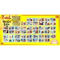 [Freeship 50K] NQ1. Tranh Nhân Quả Ba Đời Khổ Lớn A0 Mẫu 1(84x119cm)