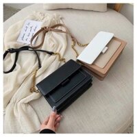 FREESHIP 50K - Túi xách nữ phối màu vintage/ Túi đeo chéo đẹp