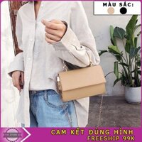 Freeship 50k-Túi xách tay nữ thời trang giá rẻ kết hợp đeo chéo nữ chất liệu da mềm, phù hợp đi chơi.