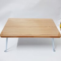 [Freeship 99k] Bàn xếp gấp gọn học sinh vân gỗ đẹp, chân chắc chắn, kích thước 50x70 cm