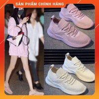 (FREESHIP 99K ) Giày Sneaker Nữ Cổ Chun HOT