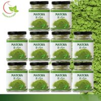 [FREESHIP 99K - NHẬP GROTHANG10 GIẢM 10%] 10 Hũ (30g/hũ) - Bột trà xanh Nhật nguyên chất GreenD Food