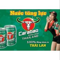 [FREESHIP 99K TOÀN QUỐC Nước tăng lực carabao thái lan