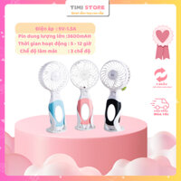 [FREESHIP 99K TOÀN QUỐC] Quạt Mini Cầm Tay Pin Dung Lượng Lớn