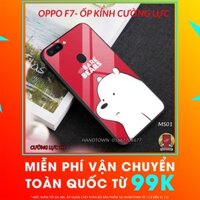 FREESHIP 99K TOÀN QUỐC_[Nhiều mẫu] Ốp Oppo f7_Ốp lưng kính cường lực Oppo F7 Phần A