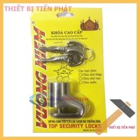 FREESHIP 99K TOÀN QUỐC_Ổ Khóa Đĩa VƯƠNG NIỆM Nhỏ Chìa Chử Thập Cao Cấp, Chống Trộm (Chính Hãng)