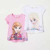 Freeship 99k TQ_Áo cộc HM Elsa Anna đốn tim các cô con gái