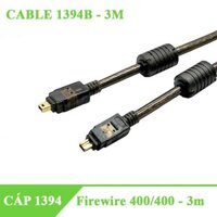 Freeship 99k TQ_Cáp Firewire 1394B 2 đầu 4 pin có chống nhiễu - 3M