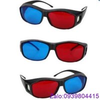 Freeship 99k TQ_Combo 3 kính xem phim 3D thụ động Red Blue
