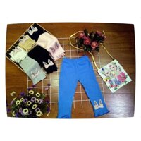 Freeship 99k TQ_Combo 3 quần legging họa tiết nơ