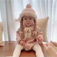 Freeship 99k TQ_🎀Nón bím tóc len so cute🎀