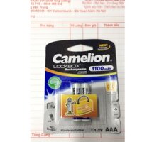 Freeship 99k TQ_pin sạc camelion,1100mAH 1,2v AAA