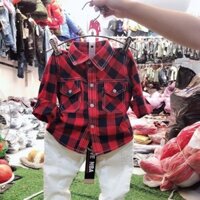 Freeship 99k TQ_Sét áo sơ mi đỏ. Quần jeans trắng nha