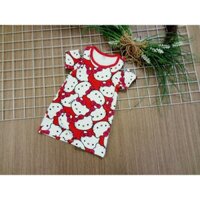 Freeship 99k TQ_Váy Hello kitty 3D