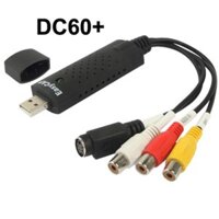 [FREESHIP 99K]_Cáp chuyển đổi tín hiệu AV, S-Video váo máy tính EASY CABLE DC-60