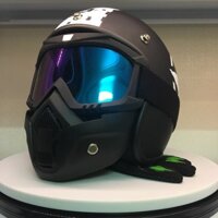 [FREESHIP 99K][Siêu Rẻ] Combo Mũ 3/4 + Mặt nạ Beon