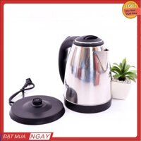 💖FREESHIP💖 Ấm Siêu Tốc Inox 1.8 Lít - Bình Đun Nước Siêu Tốc Bảo Hành 6 Tháng