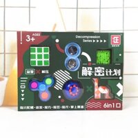 [FREESHIP] [Ảnh thật] - Trọn Bộ Rubik Đồ Chơi Thông Minh - Bộ đồ chơi rubik 6 trong 1 siêu hot