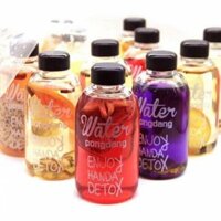 [FreeShip - Ảnh Thật Tự Chụp] Bình Nước Detox Water Pongdang 600ml - Tặng Túi Vải