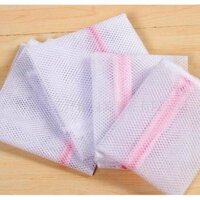 [FreeShip - Ảnh Thật Tự Chụp] Túi Lưới Giặt Đồ WASH Loại Lớn Kích Thước 50 x 60 cm Giúp Giải Quyết Quần Áo Bị Cọ Xát Vào