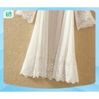 FreeShip  Áo choàng ren đi biển đi chơi form dài  Xinh