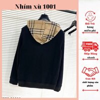 Freeship) Áo khoác hoodie nỉ unisex mũ kẻ karo, Áo bape cặp đôi nam nữ thời trang hàn quốc