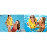 FreeShip Áo phao giúp bé tập bơi, có nút bơm hơi cực căng hàng chính hãng an toàn cho bé GP60038 Vn