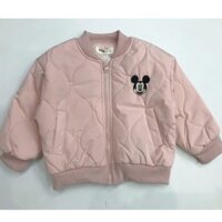 [FREESHIP] Áo phao Micky hồng bé gái