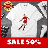 [Freeship] Áo Thun In Hình Nemanja Vidic Của MU Mã 01 - Áo In Hình Cầu Thủ Bóng Đá