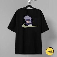 [FREESHIP] Áo Thun Nike Custom Naruto Kakashi | Chất Liệu Cotton 100% Dày Dặn Cực Xịn