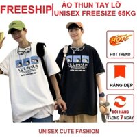 [FREESHIP] Áo thun tay lỡ TIÊN CÁ PONYO nam nữ, áo phông form rộng Unisex phong cách Ulzzang, chất cotton siêu đẹp 2 màu