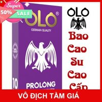 [FreeShip] BAO CAO SU OLO PROLONG SIÊU MỎNG CHỐNG XUẤT TINH SỚM - 10 cái