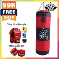 FREESHIP🎁 Bao đấm bốc 100cm không ruột ⚡giá rẻ⚡ Bao cát boxing tập võ 1m | hn & tphcm