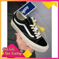 [FREESHIP-BẢO HÀNH 1 NĂM] Giày Thể Thao Nam Nữ Sneaker Vans  Đen Đế Trắng Cao cấp Siêu Đẹp FULL BOX -BILL