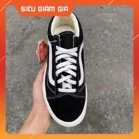 [FREESHIP- BẢO HÀNH 1 NĂM] GIÀY SNEAKER VANS ĐEN ĐẾ TRẮNG HOT NHẤT 2020 GIÁ CỰC SỐC RUS