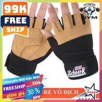 FREESHIP🎁 Bao tay tập gym da SCHIEK ⚡ Găng tay tập tạ