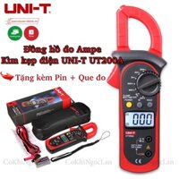 [FREESHIP - BH 6 THÁNG] Đồng Hồ Ampe Kìm Đo Điện Vạn Năng Cao Cấp UNI-T UT200A K0285