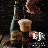 [FREESHIP] Bia Leffe Brune (Leffe Nâu) Combo 2 Thùng 24 Chai 330ml - Bia Thầy Tu Nhập Khẩu - Tặng 3 Lốc 6