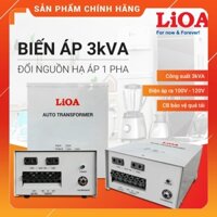 [FREESHIP] Biến Áp Tự Ngẫu LiOA 3000VA DN030 - Bộ Đổi Nguồn Điện Từ 220V Sang 100V 110V 120V 3KVA