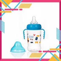 freeship Bình Sữa Cổ Rộng Có Tay Cầm 125ml / 250ml Disney Baby ( 4OZ DN80133 / 8OZ DN80132 ) chính hãng