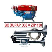 [Freeship] Bộ Súp bắp/ Xupap máy nổ máy dầu DIESEL D30 - ZH1130 sú supap subap sút pắp phụ tùng phát điện