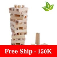 Freeship Bộ trò chơi rút gỗ WOOD TOYS (loại lớn)