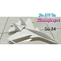 {Freeship} 🥰 Bộ vỏ kit máy bay Su 34 Flat sải 72 cm RC