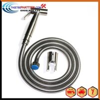 FREESHIP Bộ Vòi xịt vệ sinh cầm tay inox cao cấp ( Naki - InoxSUS - WaterTec - Inax - Javal )