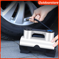 🔥FREESHIP🔥 Bơm Lốp ÔTô Điện 12V Công Suất Cao - Di Động Cho Xe Hơi - Xe Tải Tích Hợp Đồng Hồ Điện Tử Tự Ngắt Tiện Lợi