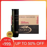 [FREESHIP]  BÓNG TENNIS WILSON Ú OPEN đen 4 Quả/ Lon,Banh TENNIS WILSON US OPEN ĐEN 4 quả - LOI59 SPORTS