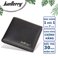 [FREESHIP] bóp ví nam hàng hiệu Baellerry mỏng nhẹ gọn gàng mẫu basic truyền thống - VI00810