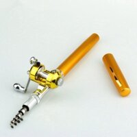 [FREESHIP] Cần Câu Cá Mini Hình Cây Bút Kèm Tay Quay.