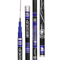 [FreeShip] Cần câu tay chép vương 5H tặng kèm ngọn và nhẫn, (Combo cần câu tay) Bộ cần câu tay 5H GW Chép Vương